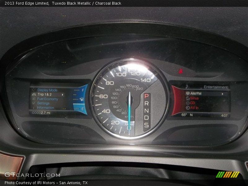 Tuxedo Black Metallic / Charcoal Black 2013 Ford Edge Limited