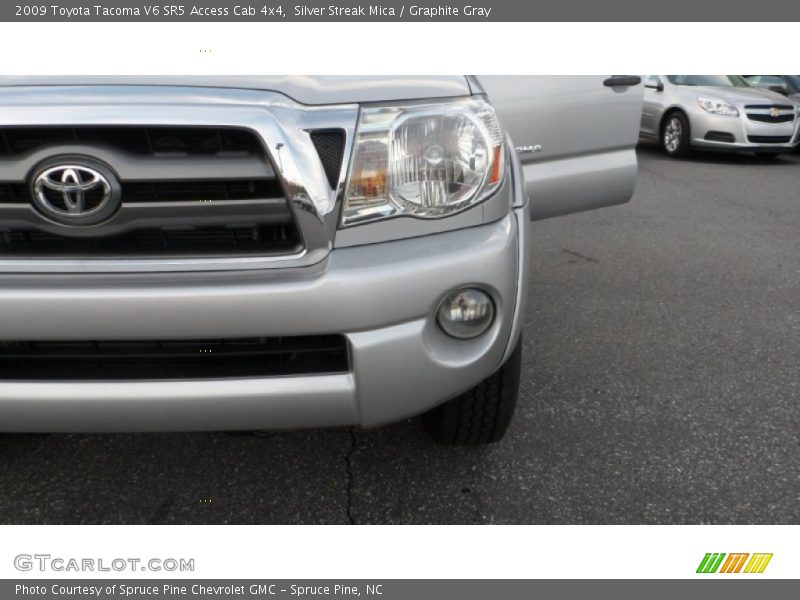 Silver Streak Mica / Graphite Gray 2009 Toyota Tacoma V6 SR5 Access Cab 4x4