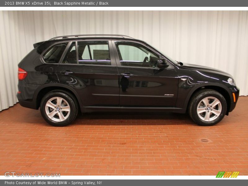 Black Sapphire Metallic / Black 2013 BMW X5 xDrive 35i