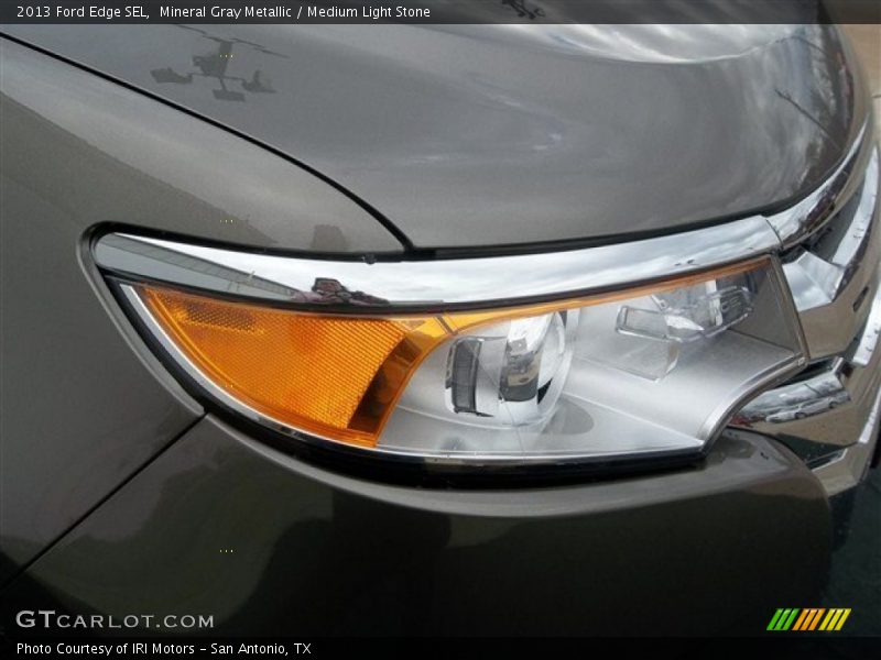 Mineral Gray Metallic / Medium Light Stone 2013 Ford Edge SEL