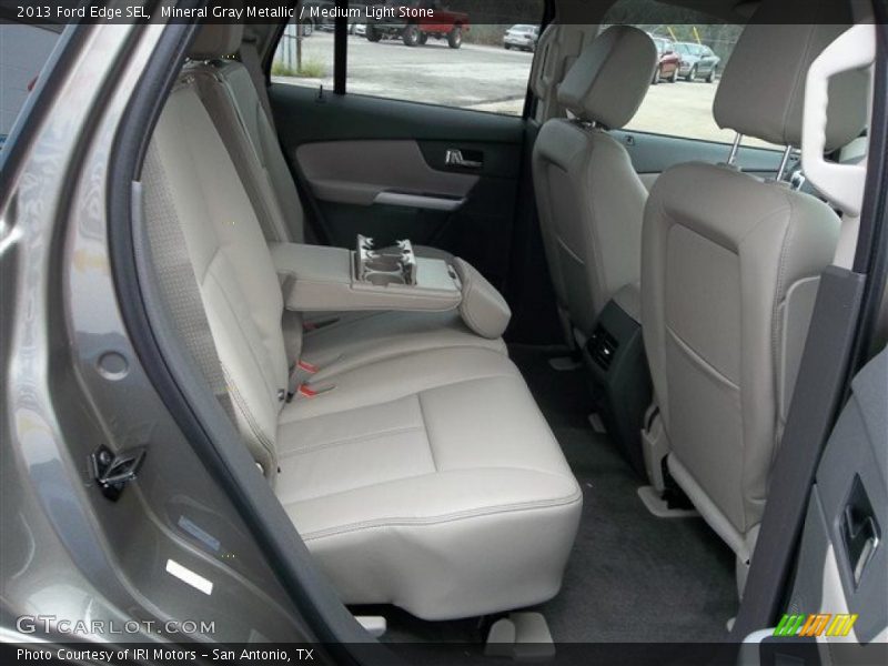 Mineral Gray Metallic / Medium Light Stone 2013 Ford Edge SEL