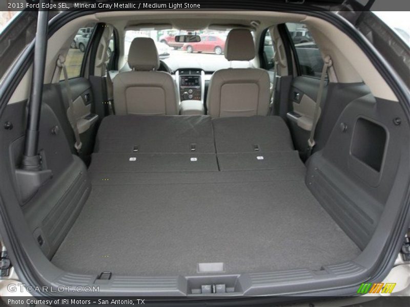 Mineral Gray Metallic / Medium Light Stone 2013 Ford Edge SEL