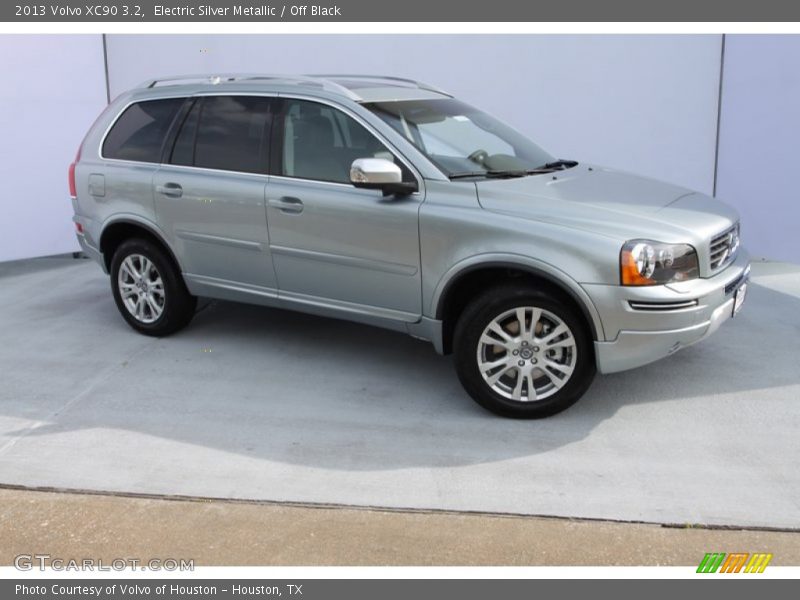 Electric Silver Metallic / Off Black 2013 Volvo XC90 3.2