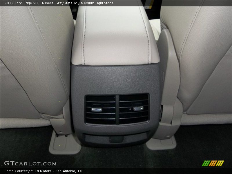 Mineral Gray Metallic / Medium Light Stone 2013 Ford Edge SEL
