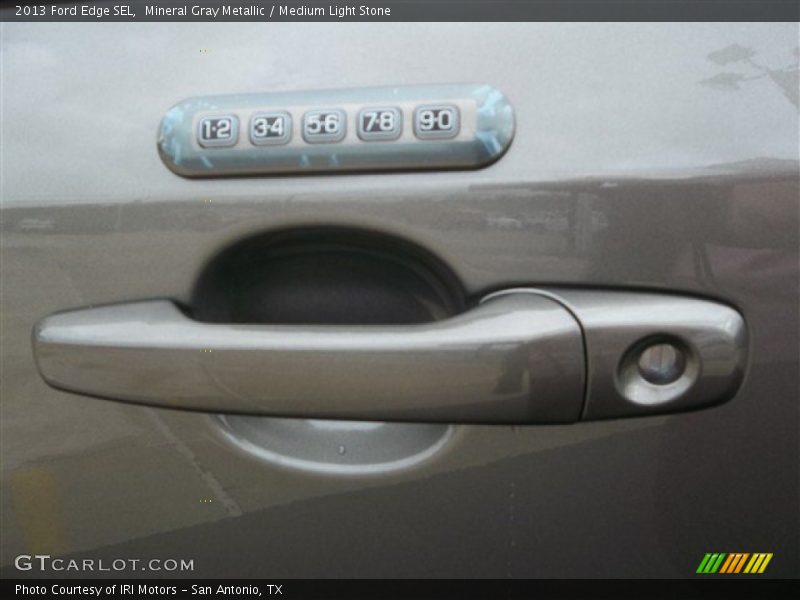 Mineral Gray Metallic / Medium Light Stone 2013 Ford Edge SEL