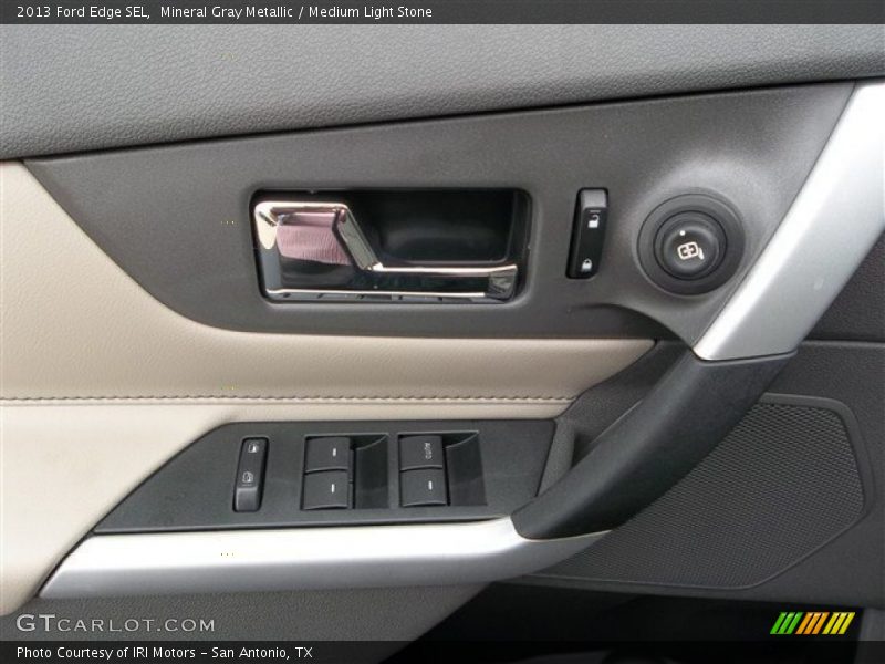 Mineral Gray Metallic / Medium Light Stone 2013 Ford Edge SEL