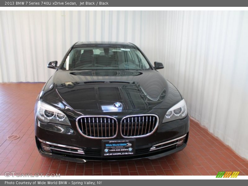 Jet Black / Black 2013 BMW 7 Series 740Li xDrive Sedan