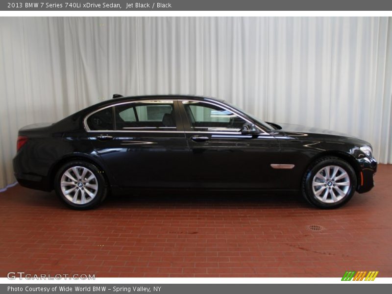 Jet Black / Black 2013 BMW 7 Series 740Li xDrive Sedan