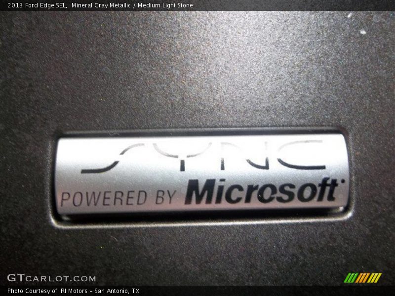 Mineral Gray Metallic / Medium Light Stone 2013 Ford Edge SEL