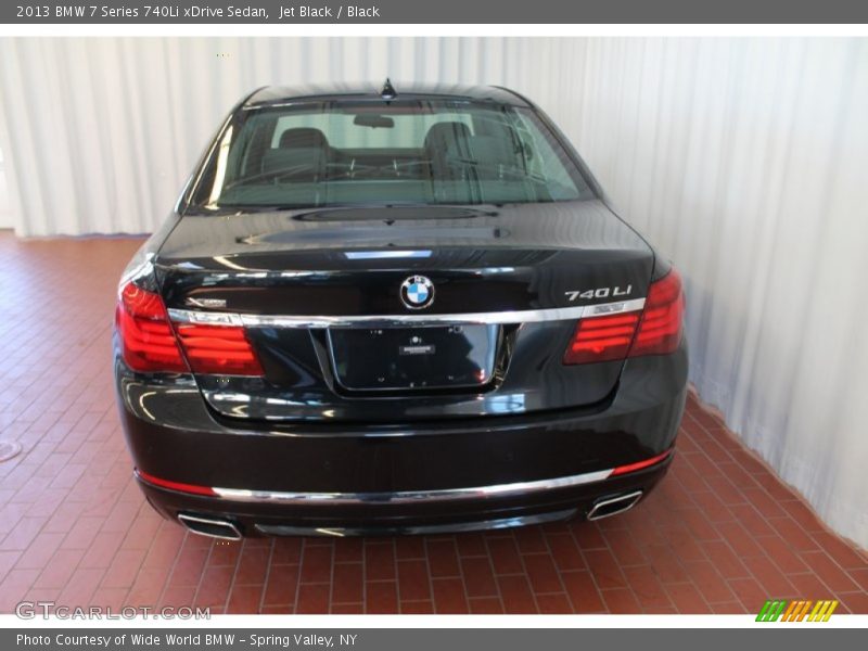 Jet Black / Black 2013 BMW 7 Series 740Li xDrive Sedan