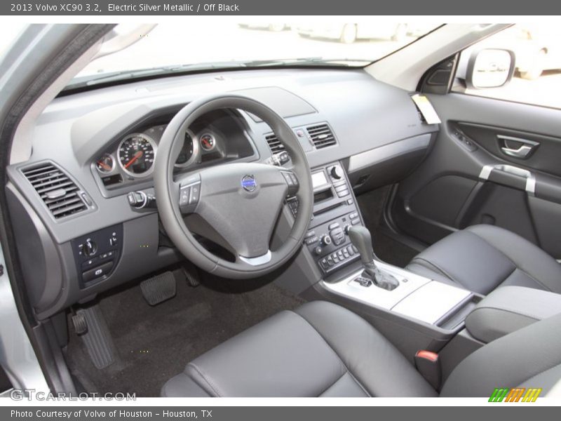 Electric Silver Metallic / Off Black 2013 Volvo XC90 3.2