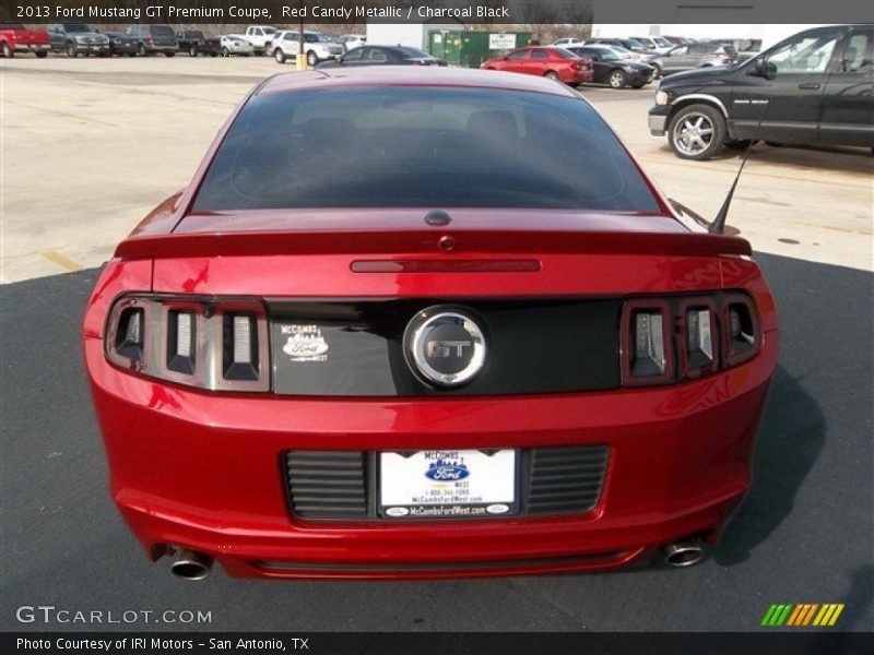 Red Candy Metallic / Charcoal Black 2013 Ford Mustang GT Premium Coupe