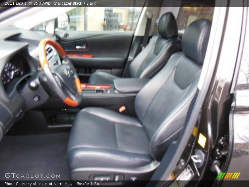 Stargazer Black / Black 2011 Lexus RX 350 AWD