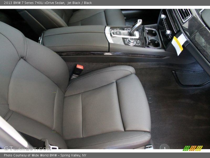 Jet Black / Black 2013 BMW 7 Series 740Li xDrive Sedan