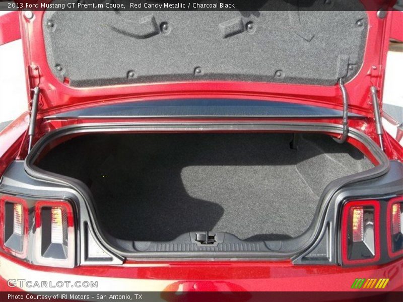 Red Candy Metallic / Charcoal Black 2013 Ford Mustang GT Premium Coupe