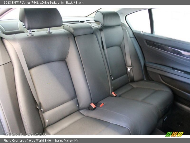 Jet Black / Black 2013 BMW 7 Series 740Li xDrive Sedan