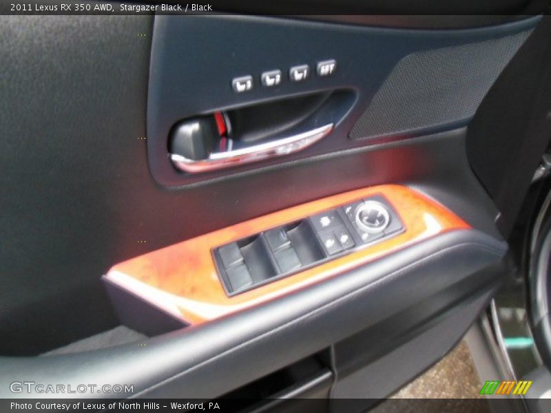 Stargazer Black / Black 2011 Lexus RX 350 AWD