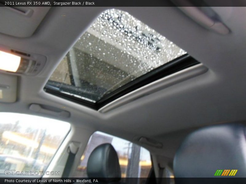 Stargazer Black / Black 2011 Lexus RX 350 AWD