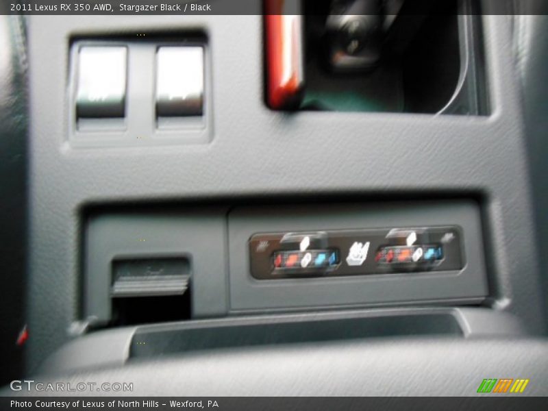Stargazer Black / Black 2011 Lexus RX 350 AWD