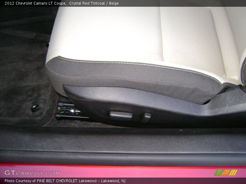 Crystal Red Tintcoat / Beige 2012 Chevrolet Camaro LT Coupe