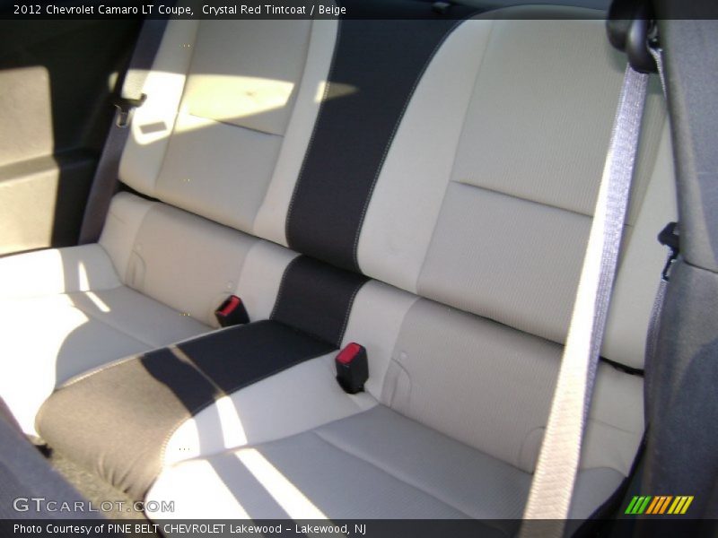 Crystal Red Tintcoat / Beige 2012 Chevrolet Camaro LT Coupe