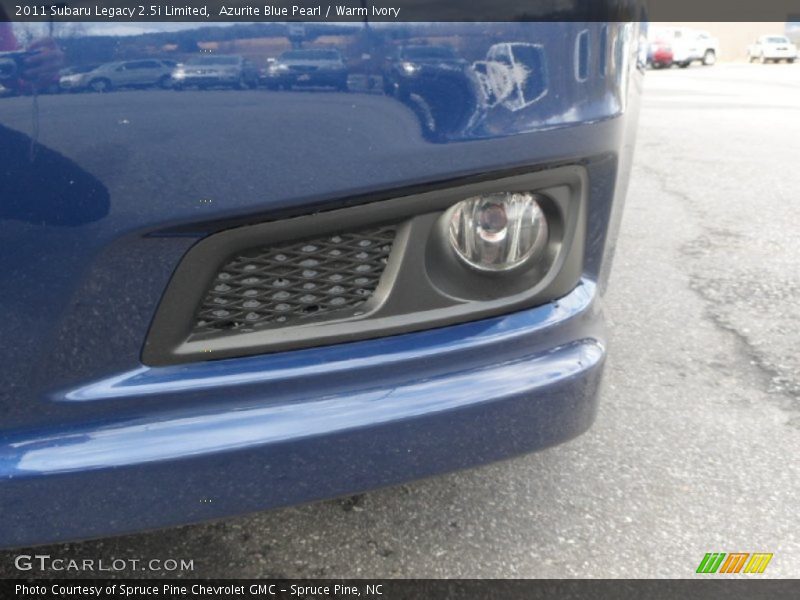 Azurite Blue Pearl / Warm Ivory 2011 Subaru Legacy 2.5i Limited