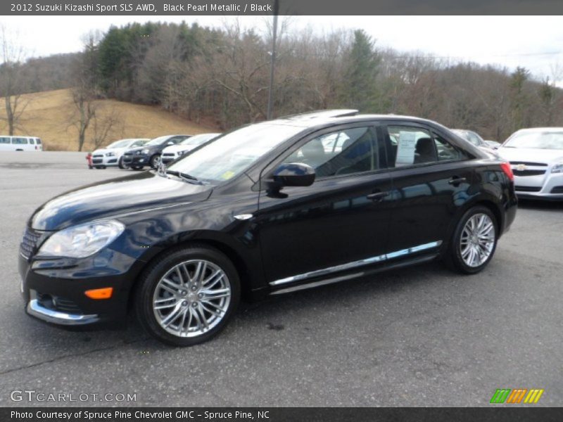 Black Pearl Metallic / Black 2012 Suzuki Kizashi Sport SLS AWD
