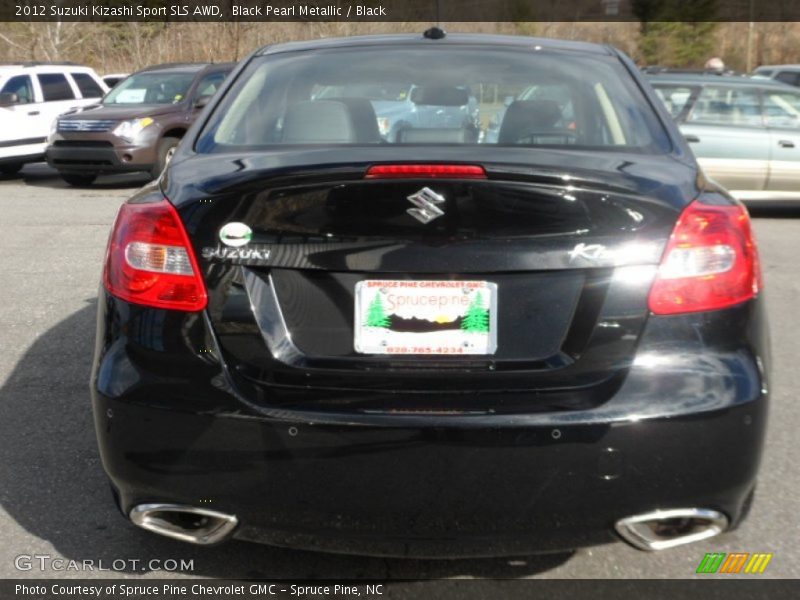 Black Pearl Metallic / Black 2012 Suzuki Kizashi Sport SLS AWD