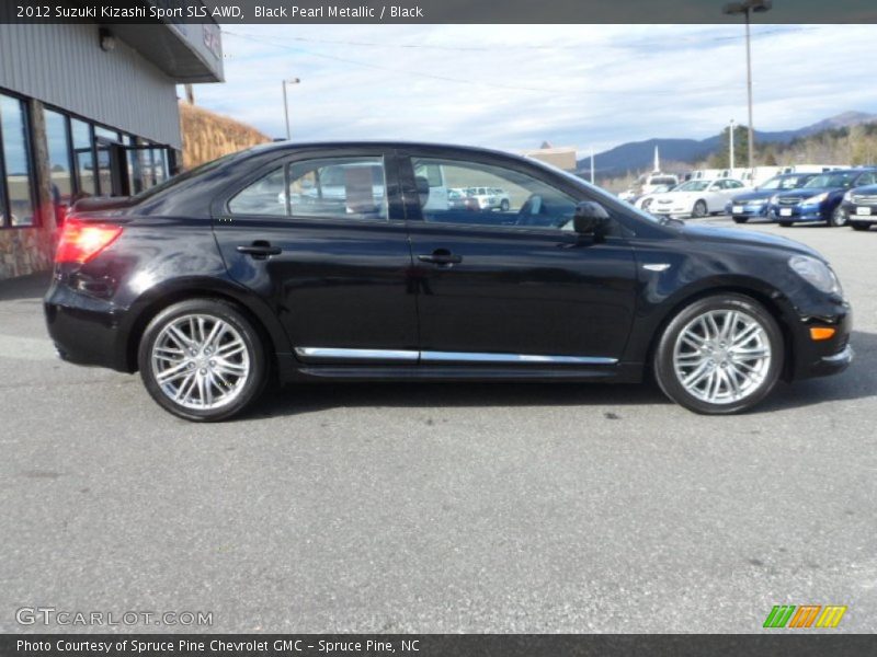 Black Pearl Metallic / Black 2012 Suzuki Kizashi Sport SLS AWD