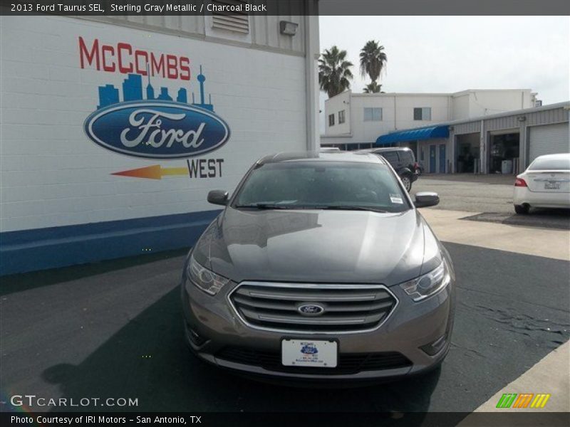 Sterling Gray Metallic / Charcoal Black 2013 Ford Taurus SEL