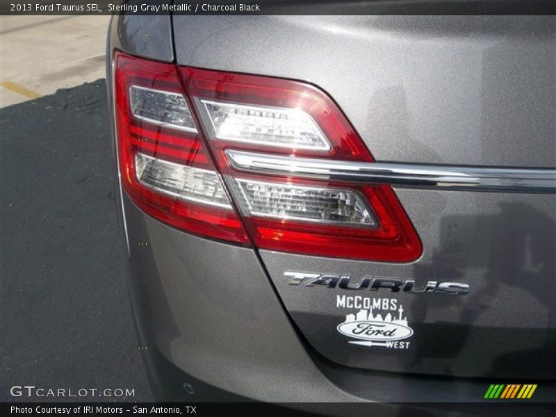 Sterling Gray Metallic / Charcoal Black 2013 Ford Taurus SEL