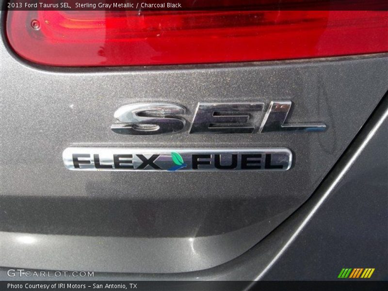 Sterling Gray Metallic / Charcoal Black 2013 Ford Taurus SEL