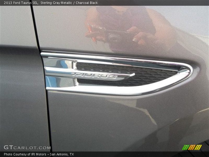 Sterling Gray Metallic / Charcoal Black 2013 Ford Taurus SEL