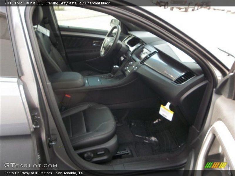 Sterling Gray Metallic / Charcoal Black 2013 Ford Taurus SEL