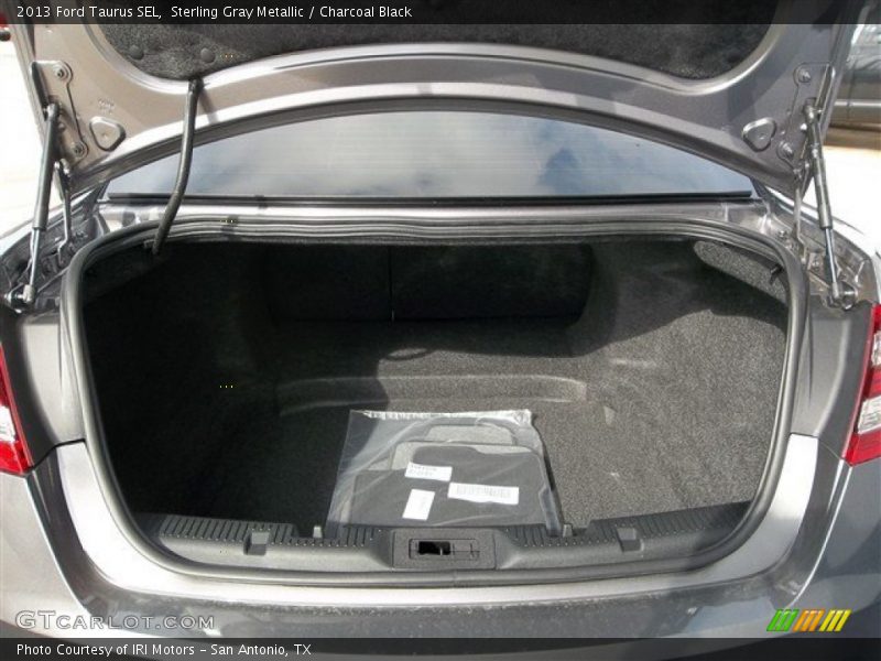 Sterling Gray Metallic / Charcoal Black 2013 Ford Taurus SEL