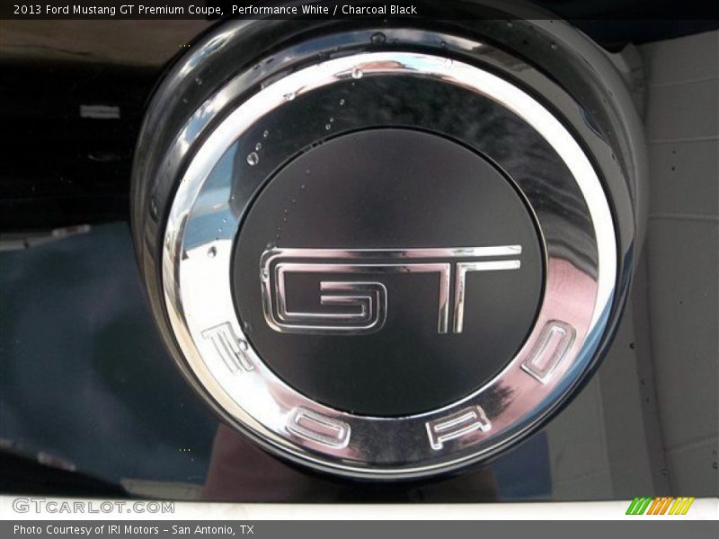 Performance White / Charcoal Black 2013 Ford Mustang GT Premium Coupe
