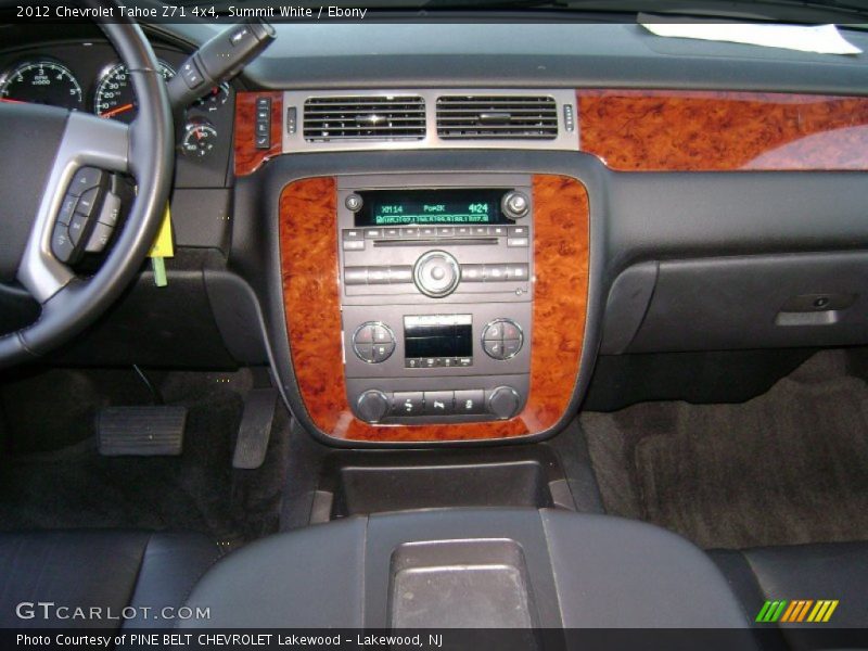 Summit White / Ebony 2012 Chevrolet Tahoe Z71 4x4