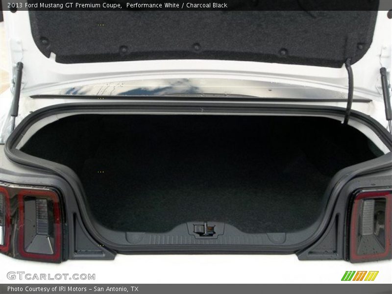 Performance White / Charcoal Black 2013 Ford Mustang GT Premium Coupe