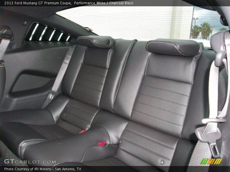 Performance White / Charcoal Black 2013 Ford Mustang GT Premium Coupe