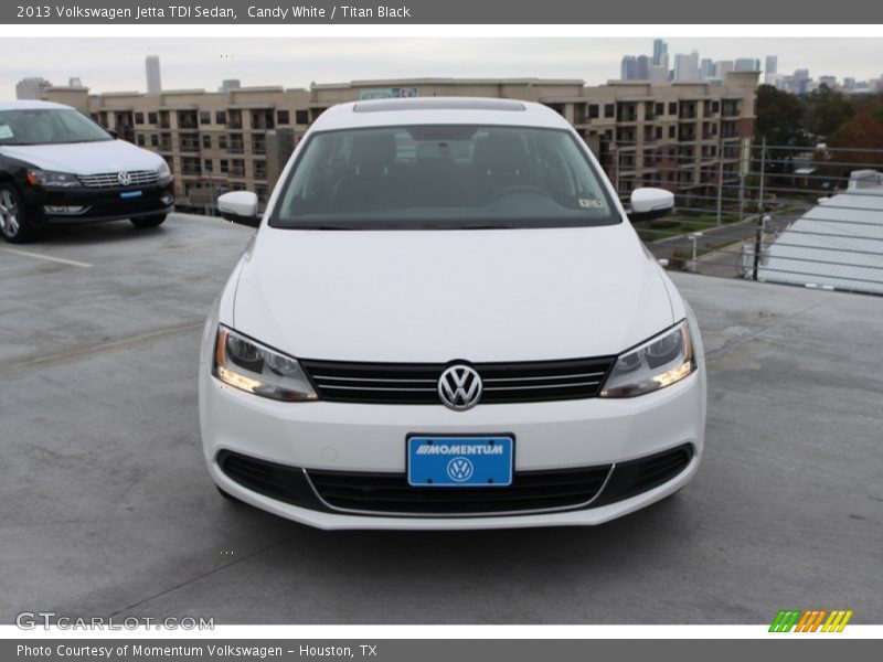 Candy White / Titan Black 2013 Volkswagen Jetta TDI Sedan