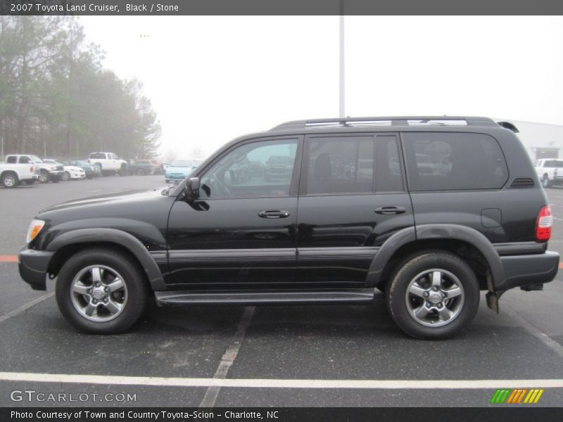 Black / Stone 2007 Toyota Land Cruiser