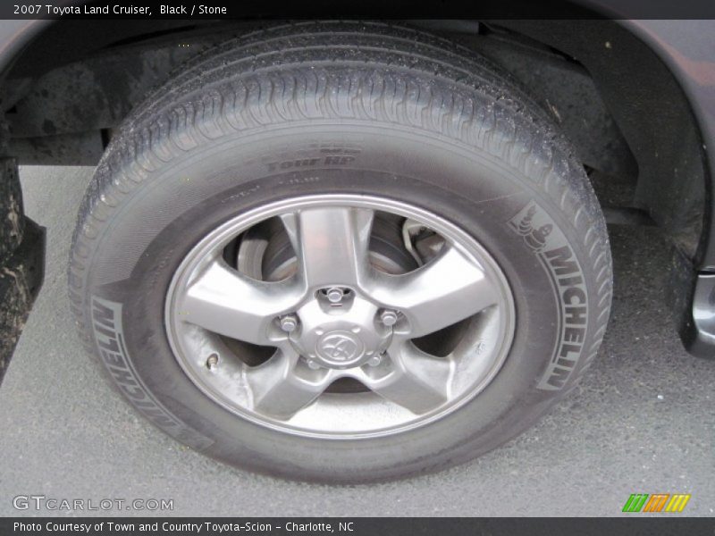 Black / Stone 2007 Toyota Land Cruiser