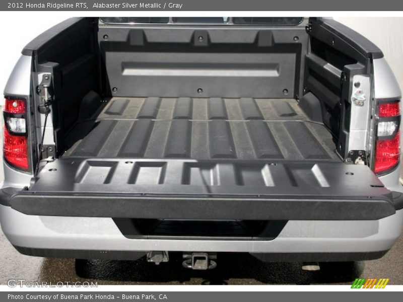Alabaster Silver Metallic / Gray 2012 Honda Ridgeline RTS