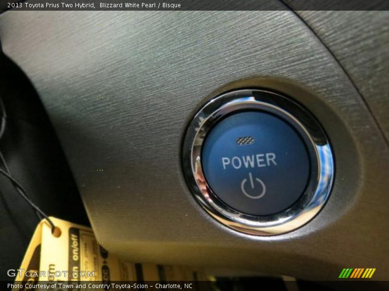Blizzard White Pearl / Bisque 2013 Toyota Prius Two Hybrid