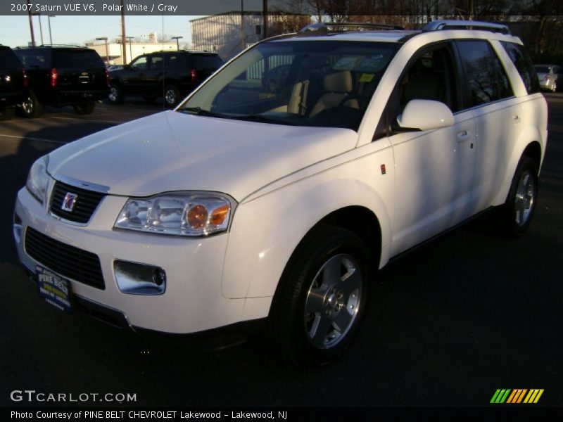 Polar White / Gray 2007 Saturn VUE V6