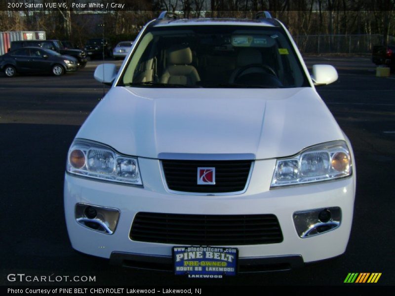 Polar White / Gray 2007 Saturn VUE V6