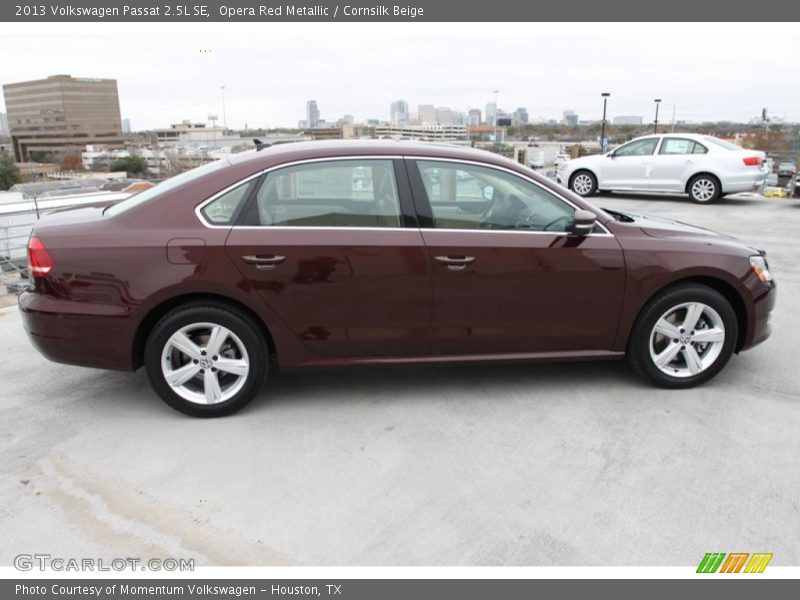 Opera Red Metallic / Cornsilk Beige 2013 Volkswagen Passat 2.5L SE
