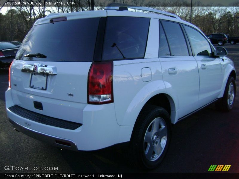 Polar White / Gray 2007 Saturn VUE V6