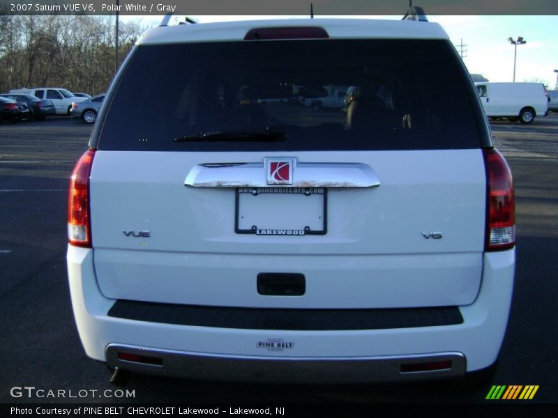 Polar White / Gray 2007 Saturn VUE V6