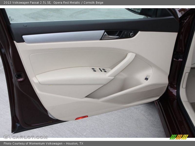 Opera Red Metallic / Cornsilk Beige 2013 Volkswagen Passat 2.5L SE